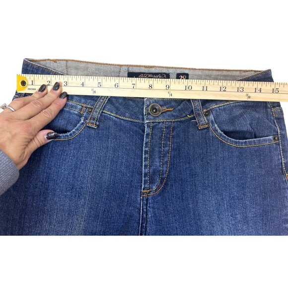 Ed Hardy Love Kills Slowly Jeans Women’s 28 Heart Skull Embroidered Y2K - Picture 9 of 11